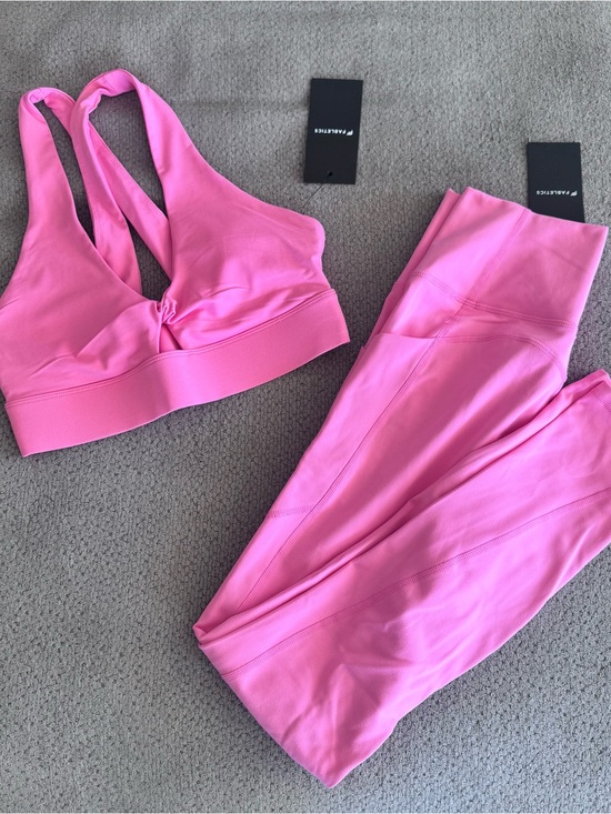 Fabletics Pants - NWT Fabletics Pink Matching Set